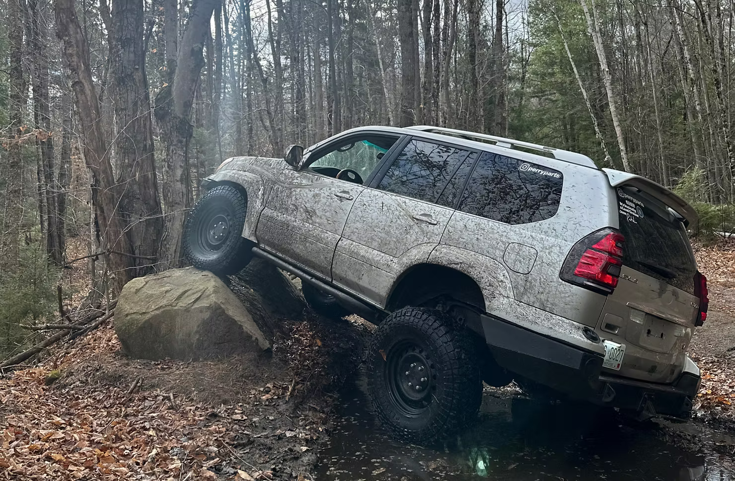 Putting a 9.5" rear axle in a GX470