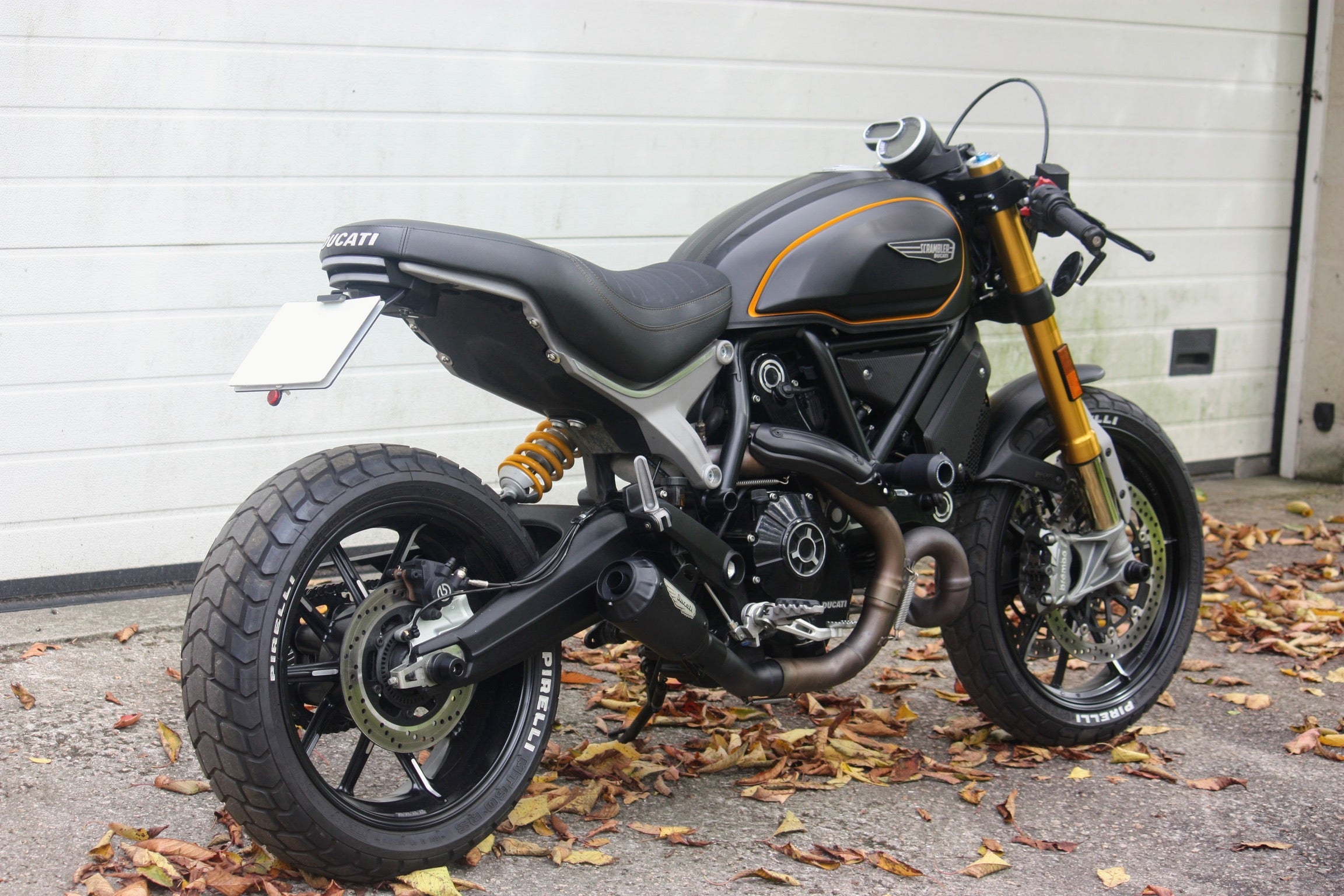 Ducati Gauge Relocation Mount