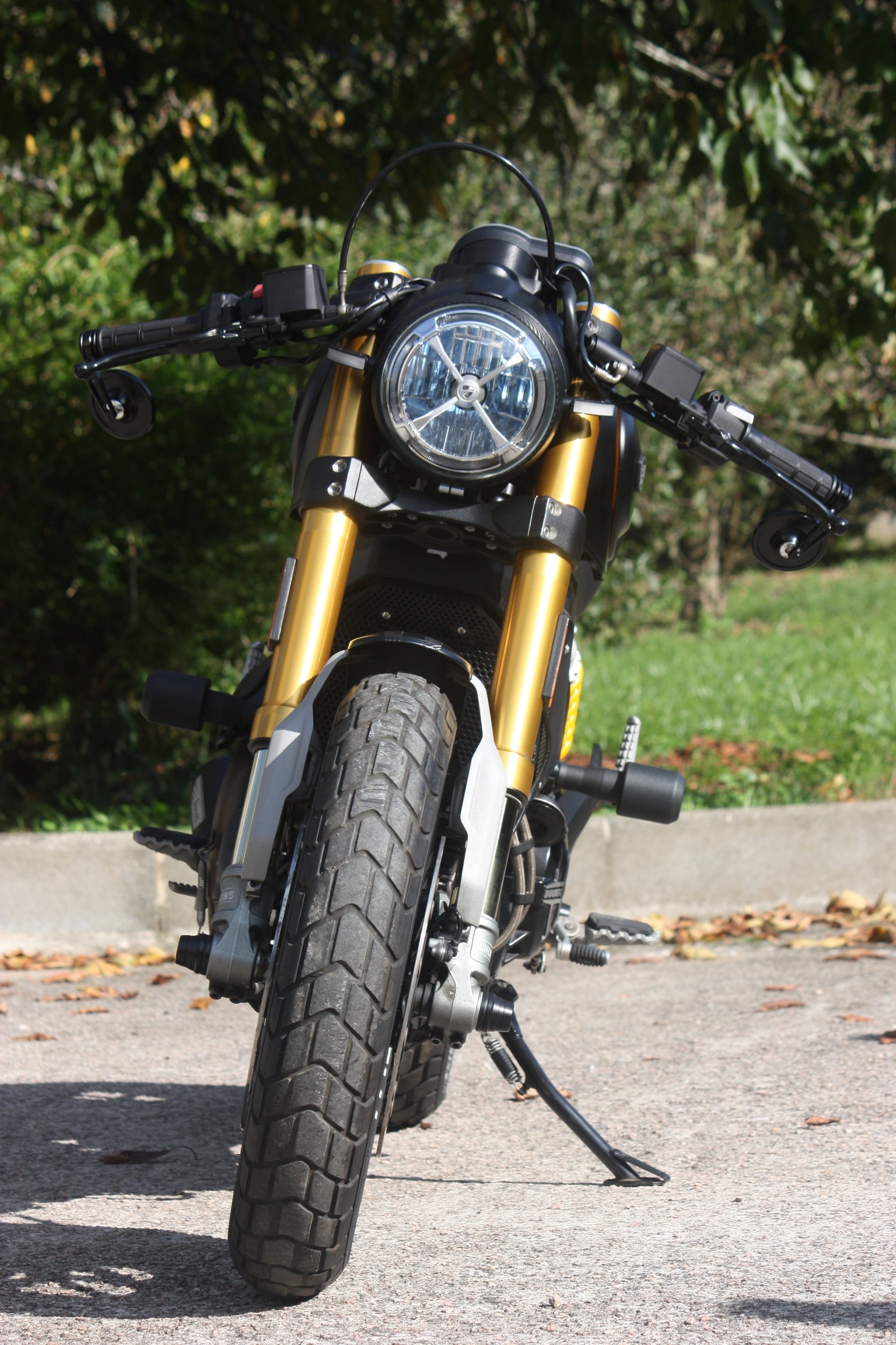 Ducati Gauge Relocation Mount